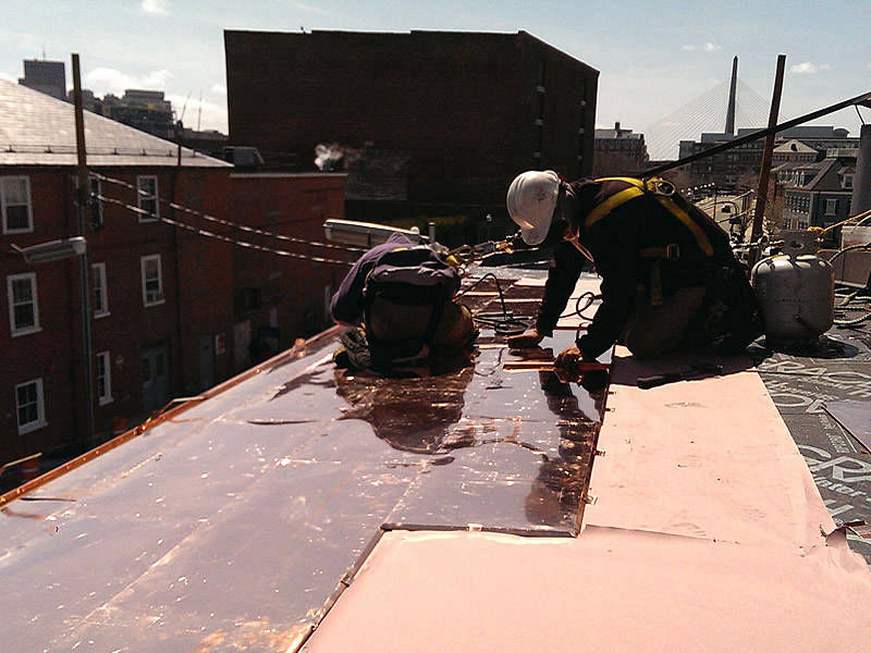 Aulson Company, Inc. - Historic Copper Roofing Boston Charlestown Navy Yard